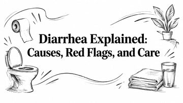 Diarrhea Explained: Causes, Red Flags, and Care