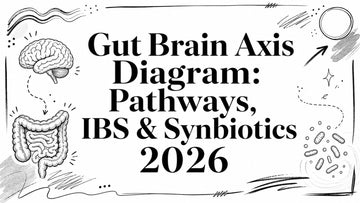 Gut Brain Axis Diagram: Pathways, IBS & Synbiotics 2026