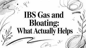 IBS Gas and Bloating: What Actually Helps, GutRx gut health article