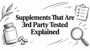 Supplements That Are 3rd Party Tested Explained