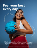 GutRx Bloat + Gas - GutRx Supplements for digestive comfort and bloating support.