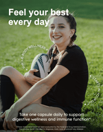 GutRx TEENS (12-17) probiotic supplement for adolescent digestive wellness and immune support.