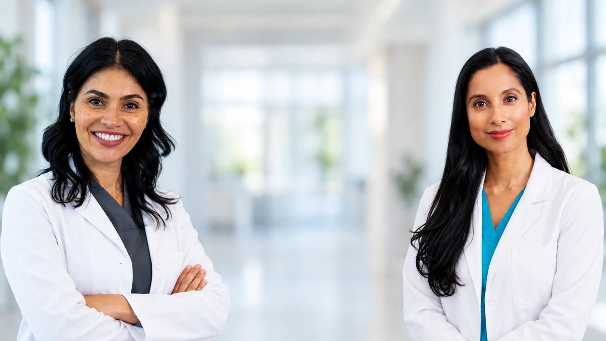 Dr. Mariela Fierro and Dr. Roshini Raj, GutRx co-founders