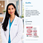 Dr. Roshini Raj, MD, gastroenterologist and GutRx co-founder, on GutRx WOMEN'S